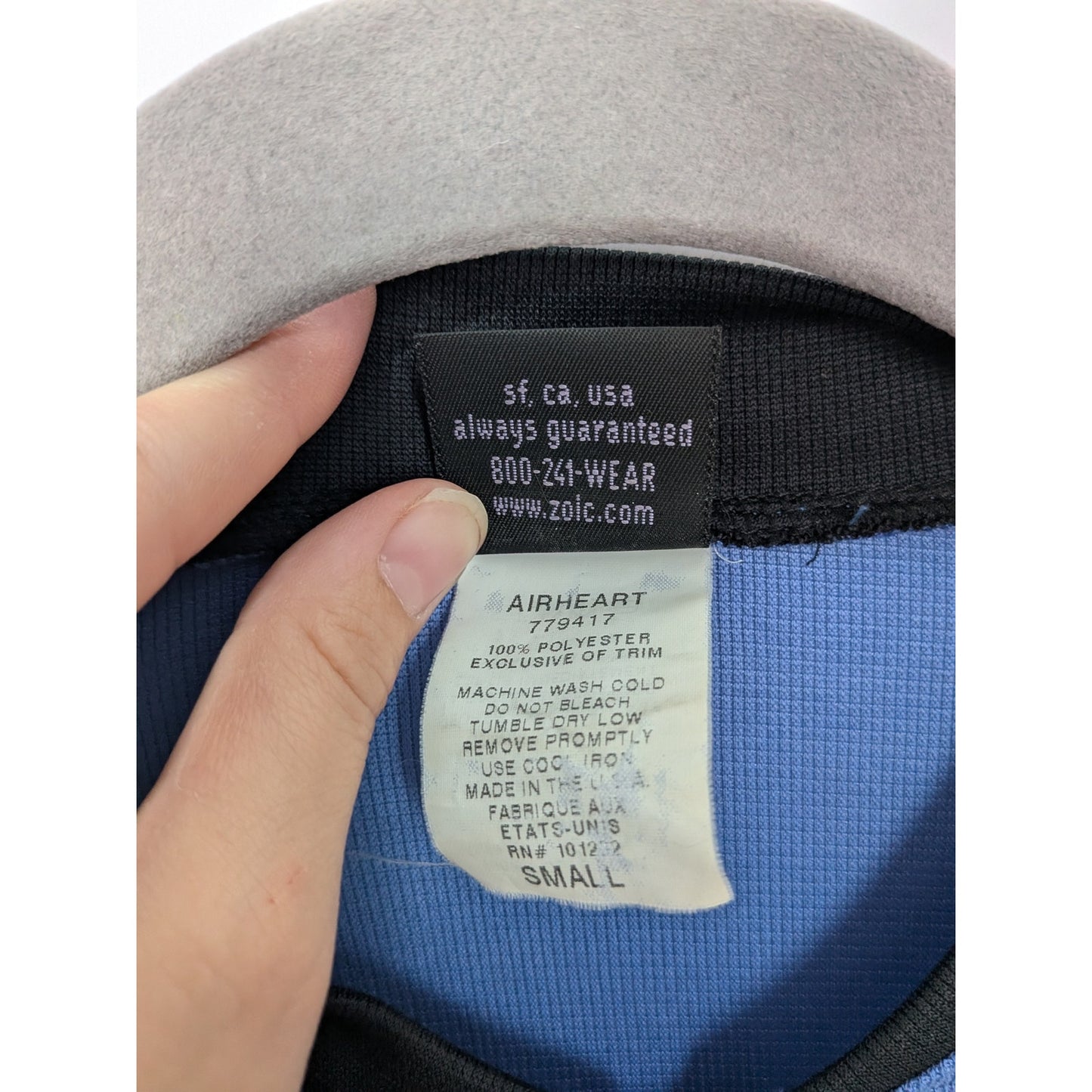 Zoic womens cycling jersey 3 back pockets style Airheart size small