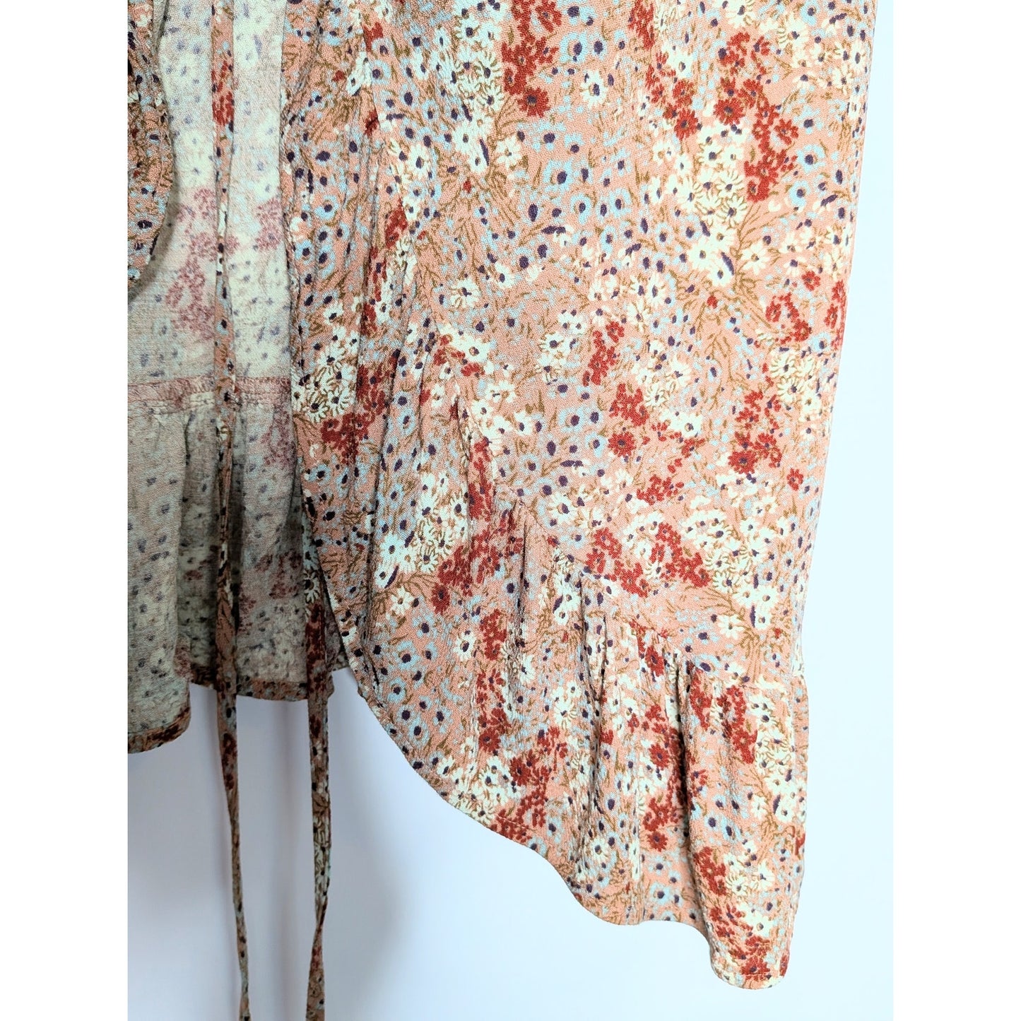 Nightie from Free People Intimately line lovely rust pink small flowers small