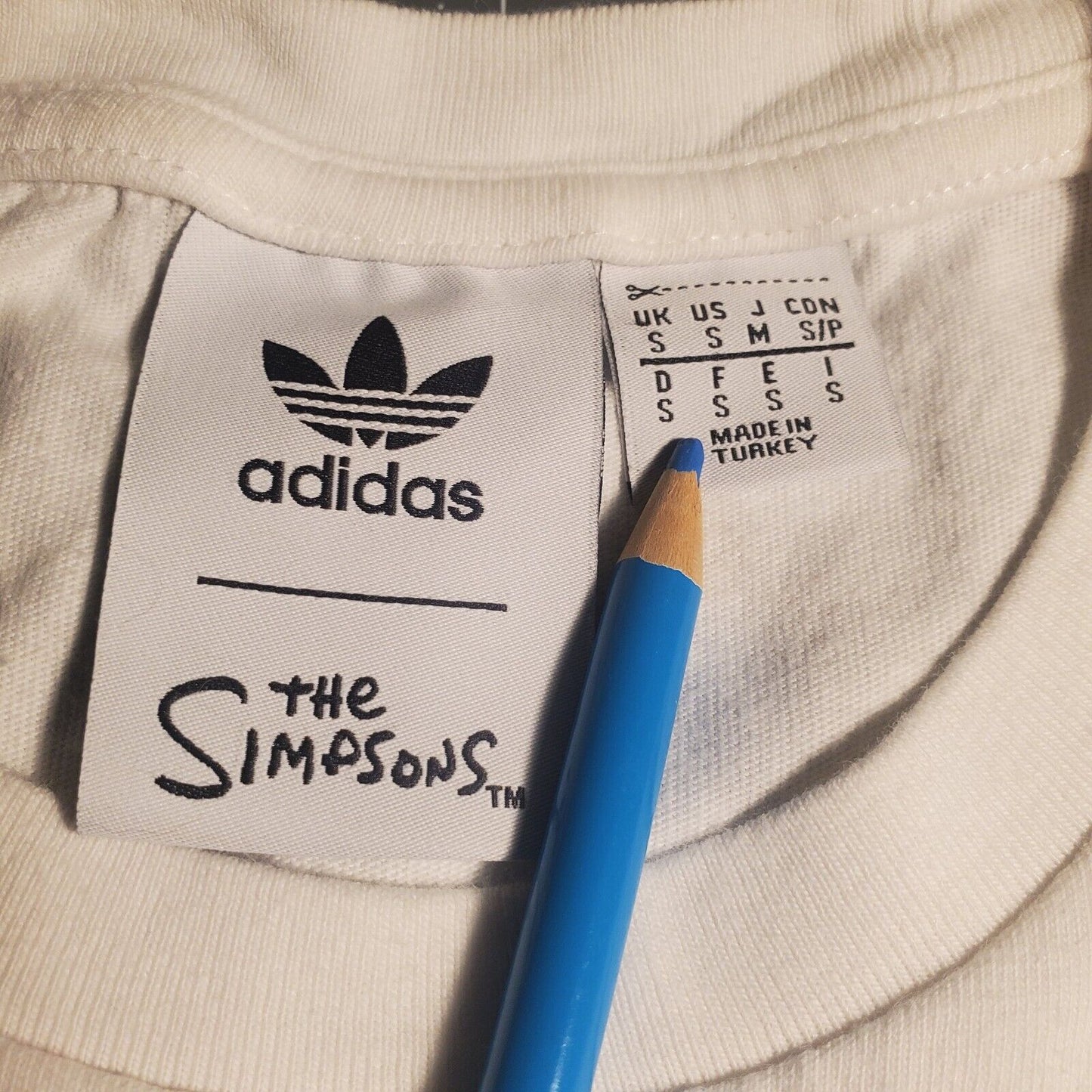 Adidas Originals x The Simpsons Squishee Tshirtt Men’s Size Small, HA5811 Bart