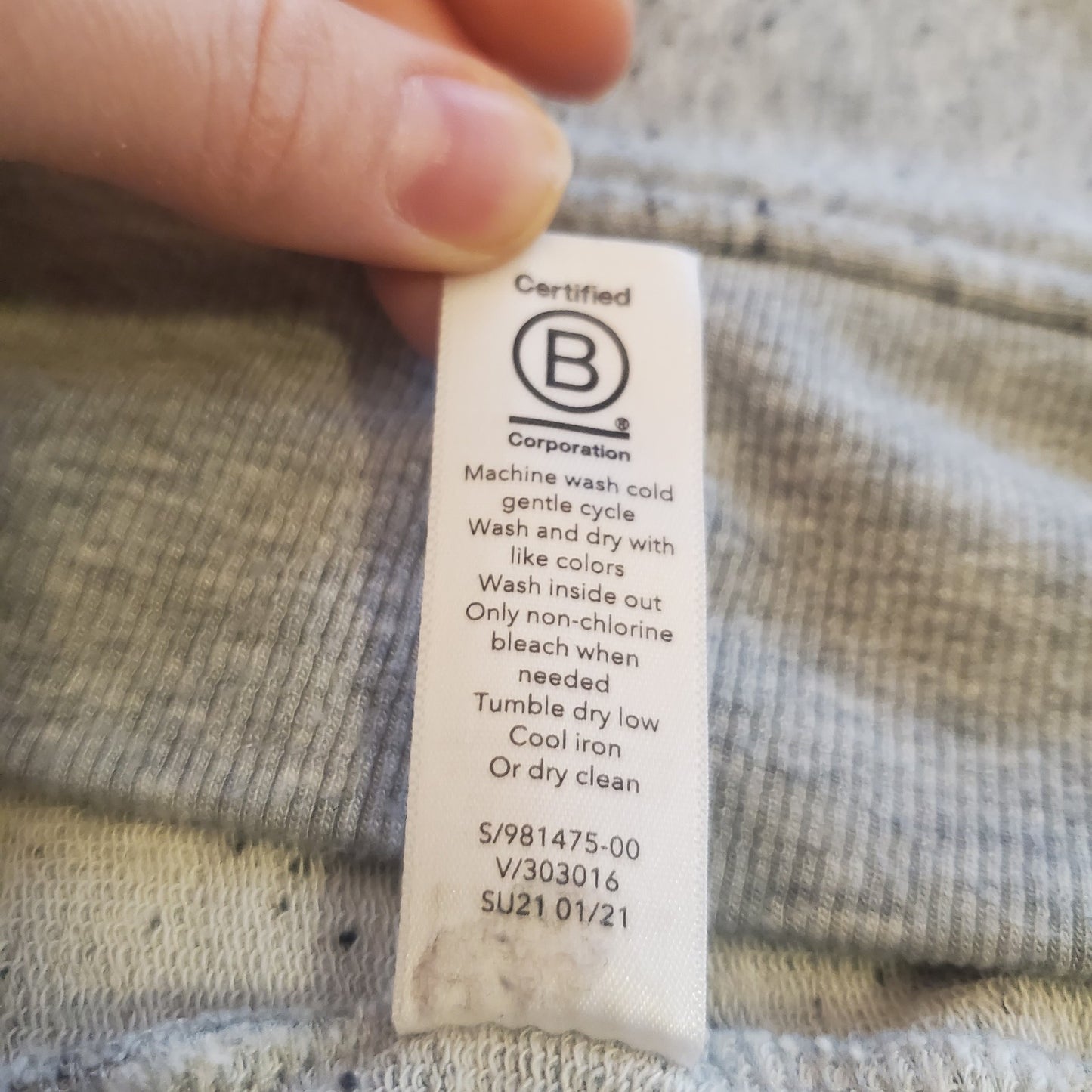 Small Athleta Cardigan Open Front Super Soft Gray Marbled Pattern W/ Pockets