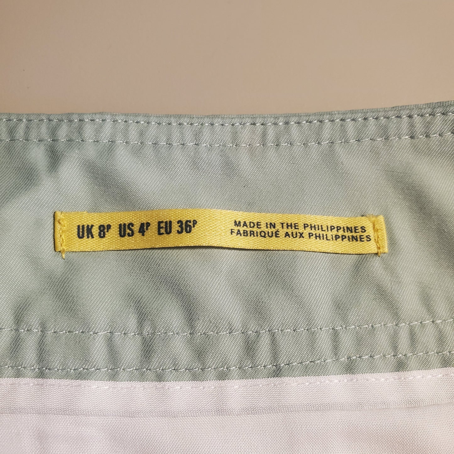 Size 4 Petite, NWT Meave by Anthropologie mint green pants