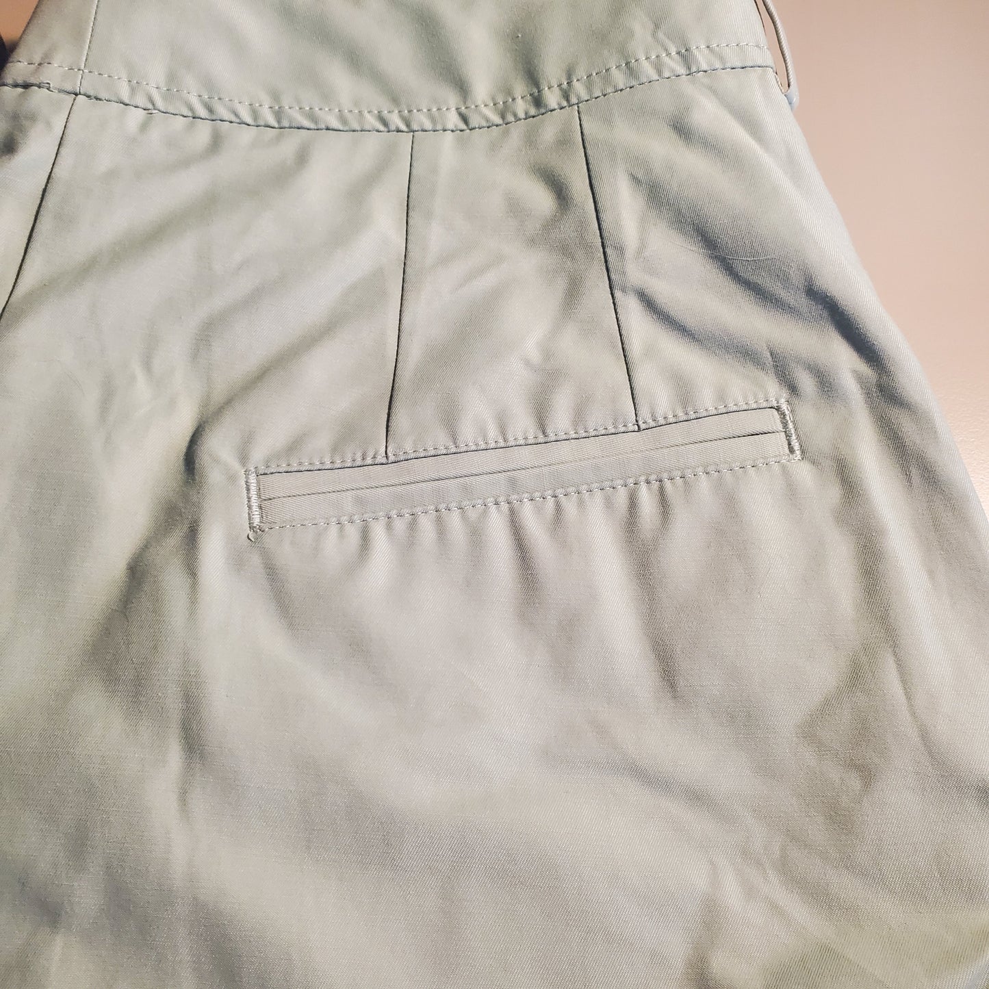 Size 4 Petite, NWT Meave by Anthropologie mint green pants