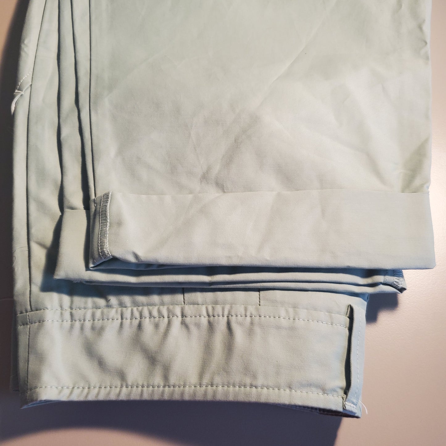 Size 4 Petite, NWT Meave by Anthropologie mint green pants