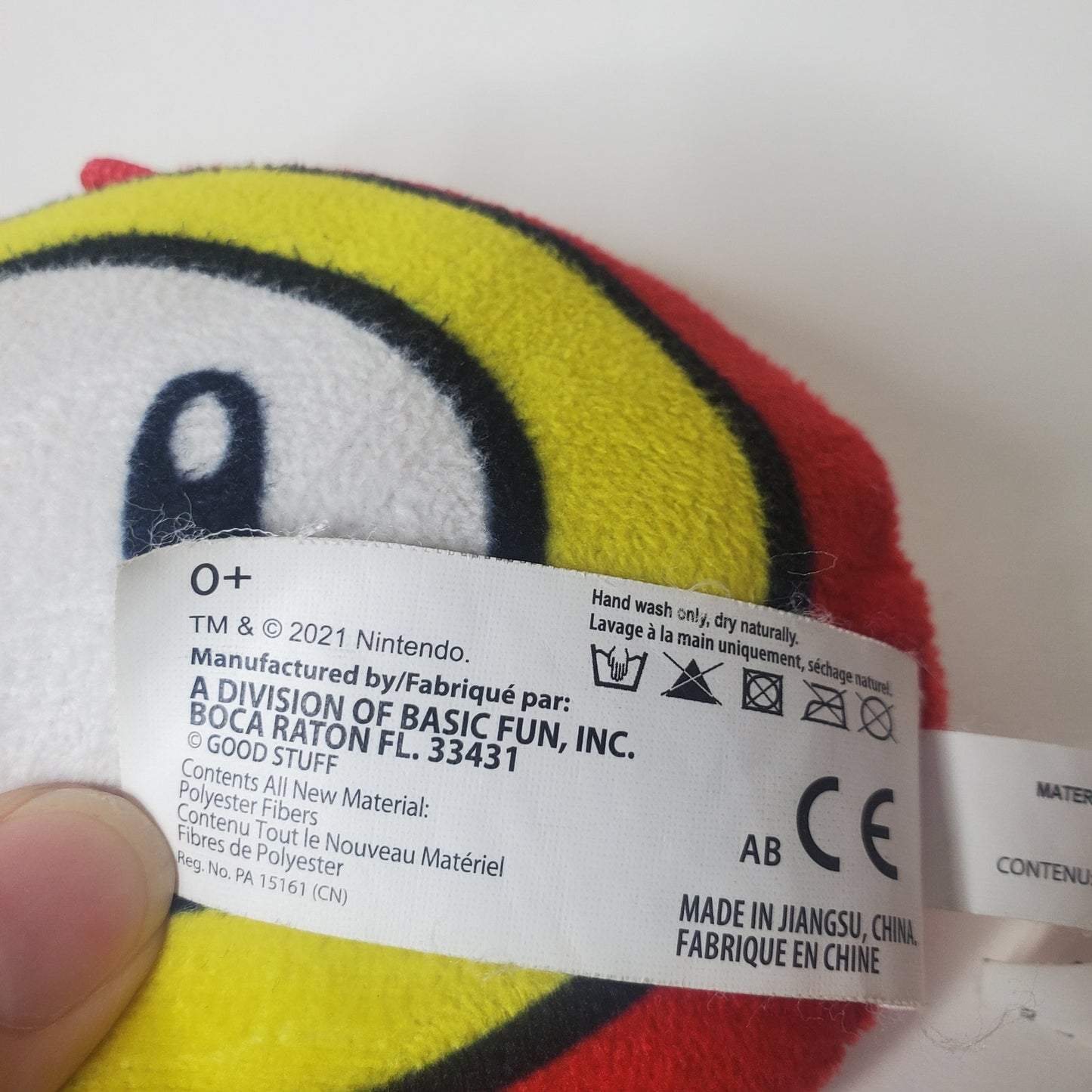 Nintendo Super Mario Plush Fire Flower 6" plush stuffed animal toy