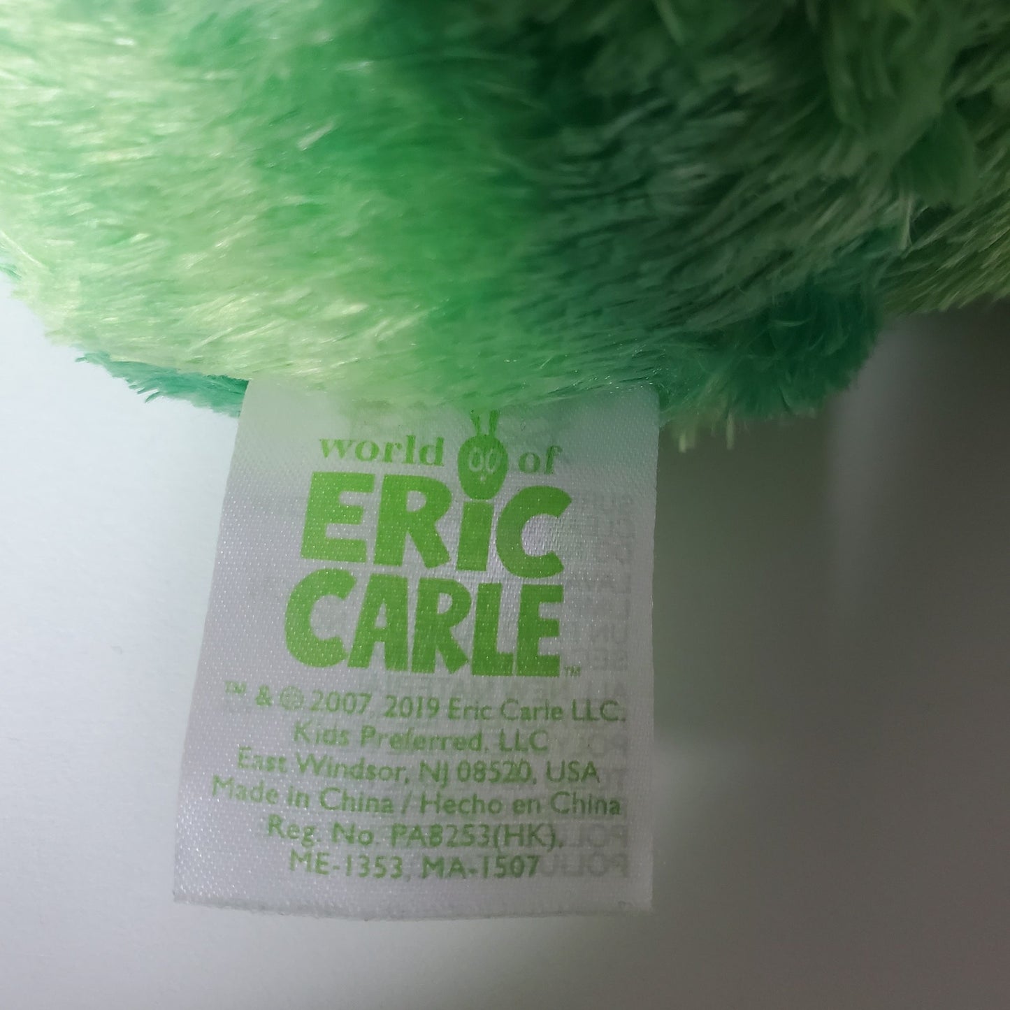 The Very Hungry Caterpillar plush the world of Eric Carle kid, child, baby