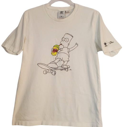Adidas Originals x The Simpsons Squishee Tshirtt Men’s Size Small, HA5811 Bart