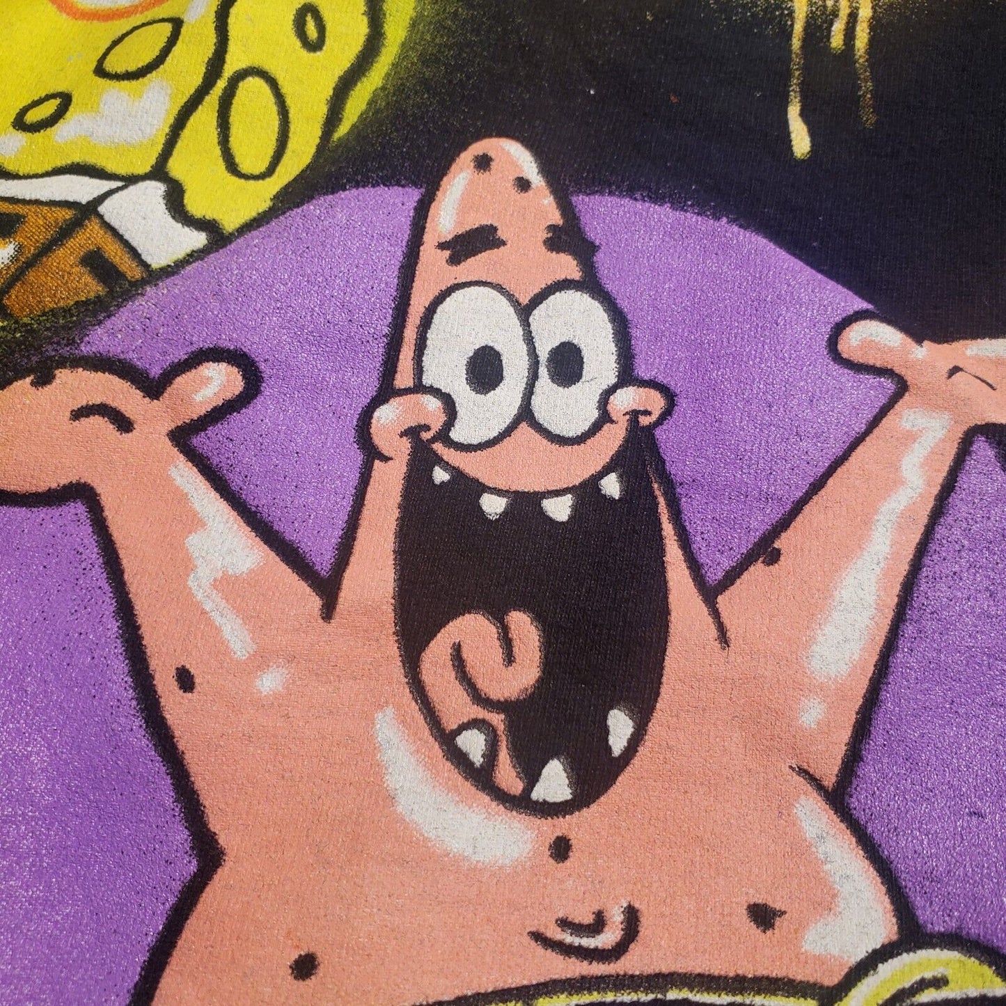 Nickelodeon SpongeBob SquarePants Squidward Men's Cotton Large Graphic Tee Glorb