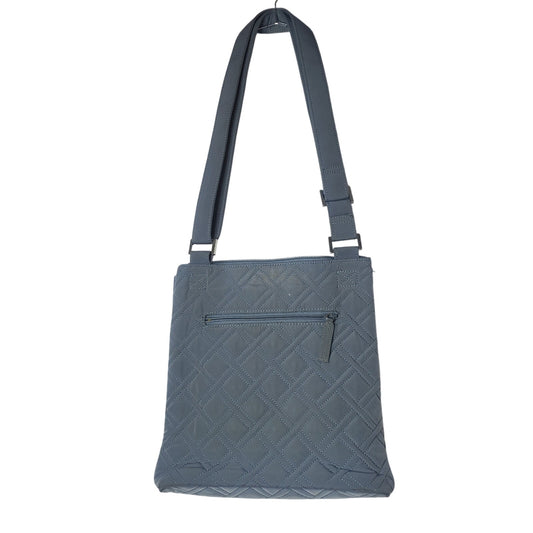 Gray vera bradley gray crossbody bag interior cute pattern