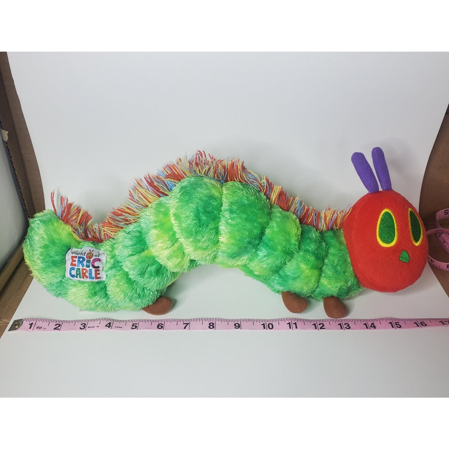 The Very Hungry Caterpillar plush the world of Eric Carle kid, child, baby