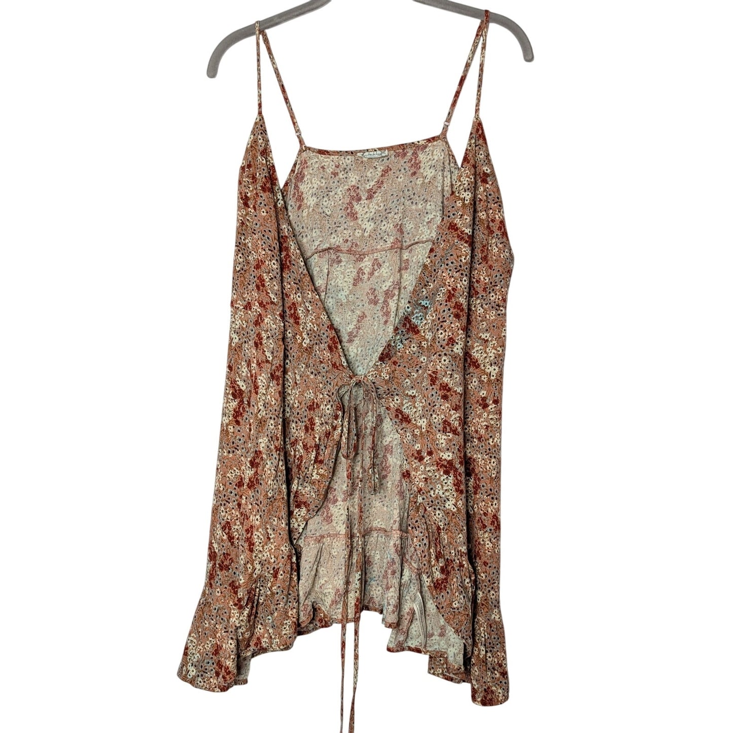 Nightie from Free People Intimately line lovely rust pink small flowers small