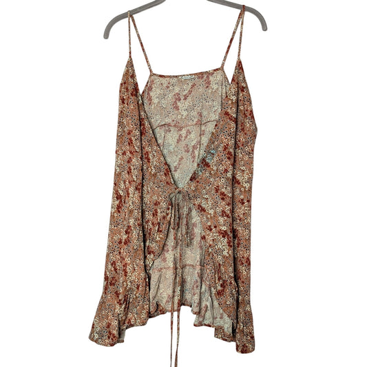 Nightie from Free People Intimately line lovely rust pink small flowers small