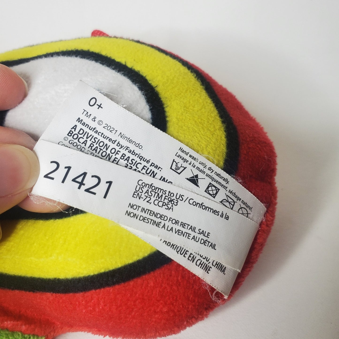 Nintendo Super Mario Plush Fire Flower 6" plush stuffed animal toy