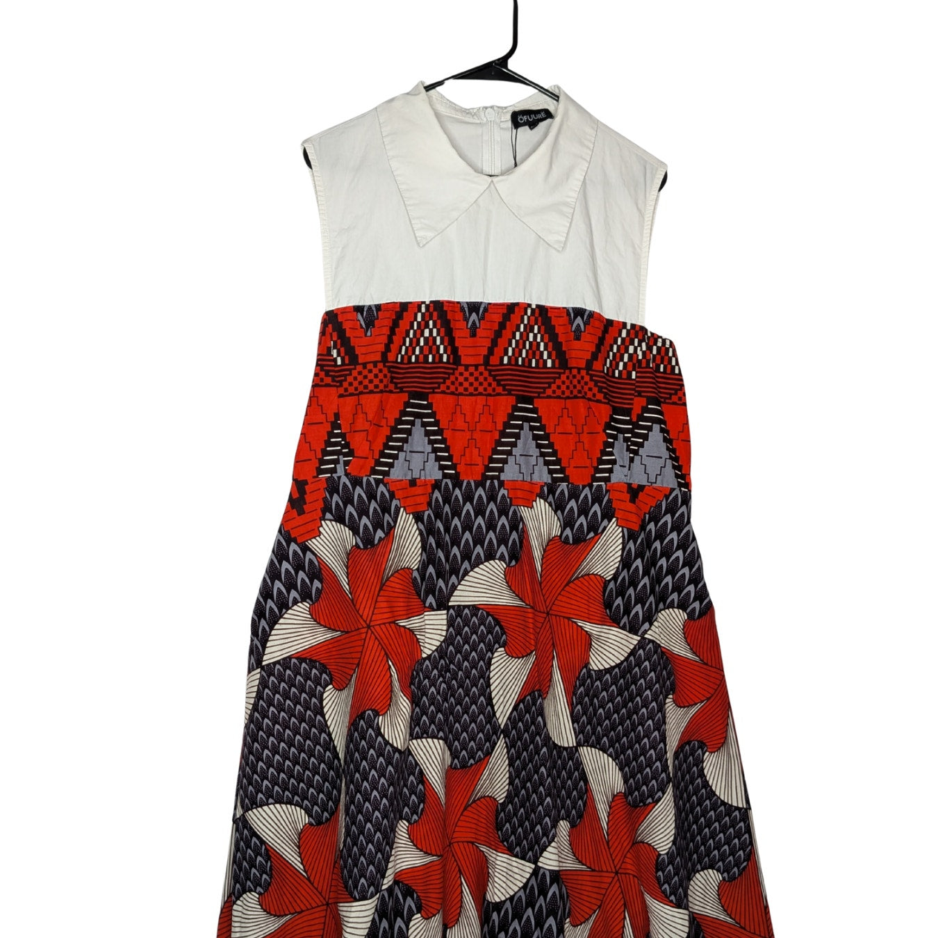 OFUURE African print designer maxi dress 2XL size 18 - 20
