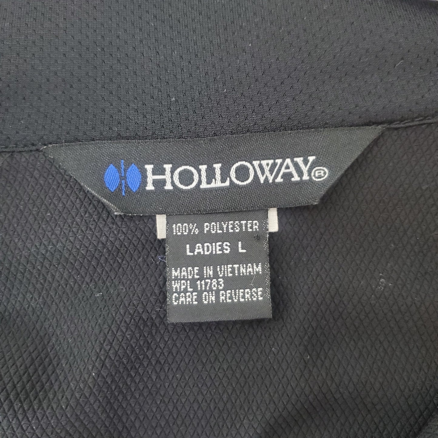 Ohio State zip up ladies large holloway brand waist cinch