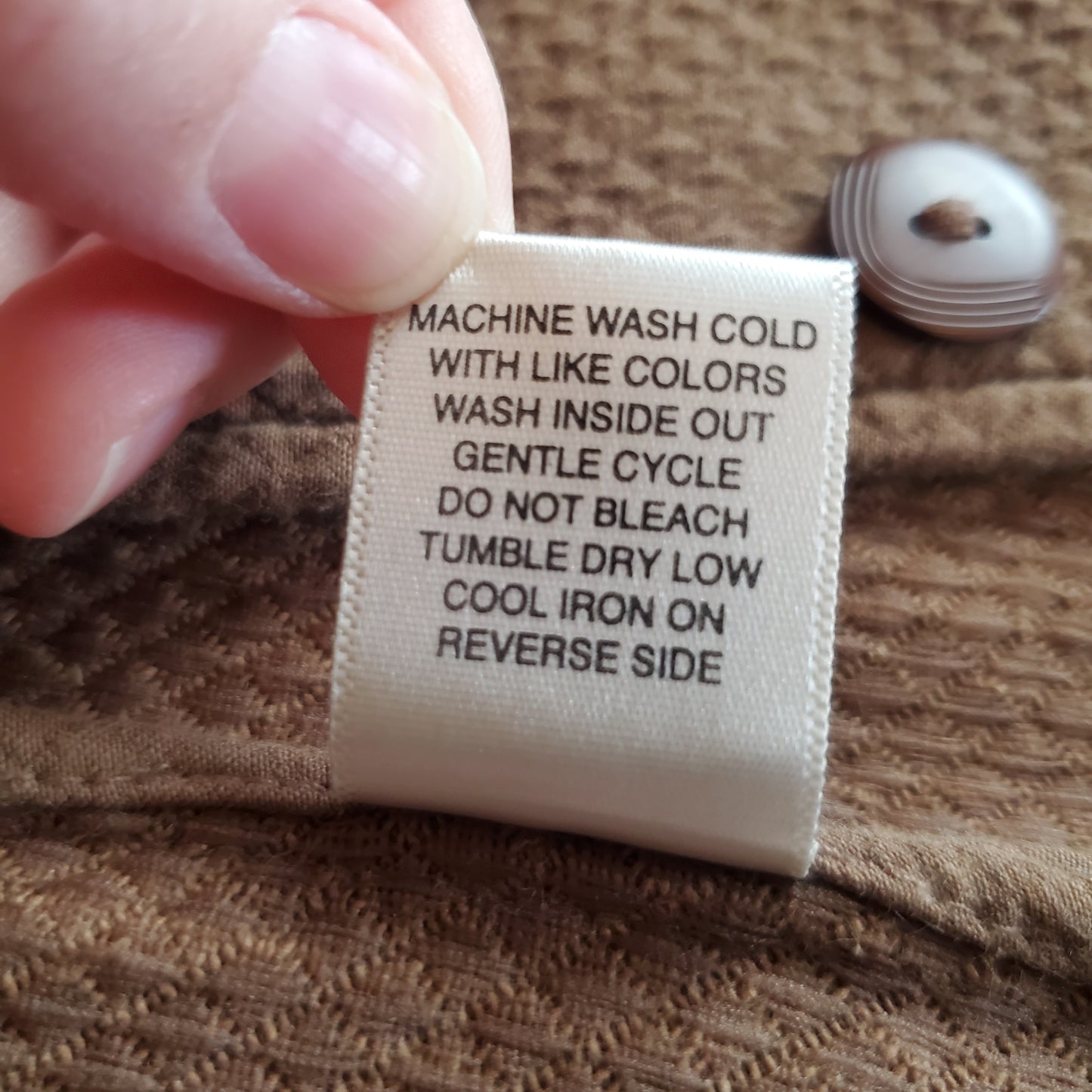 Christopher & Banks embroidered brown vest, elephants and giraffes oh my!