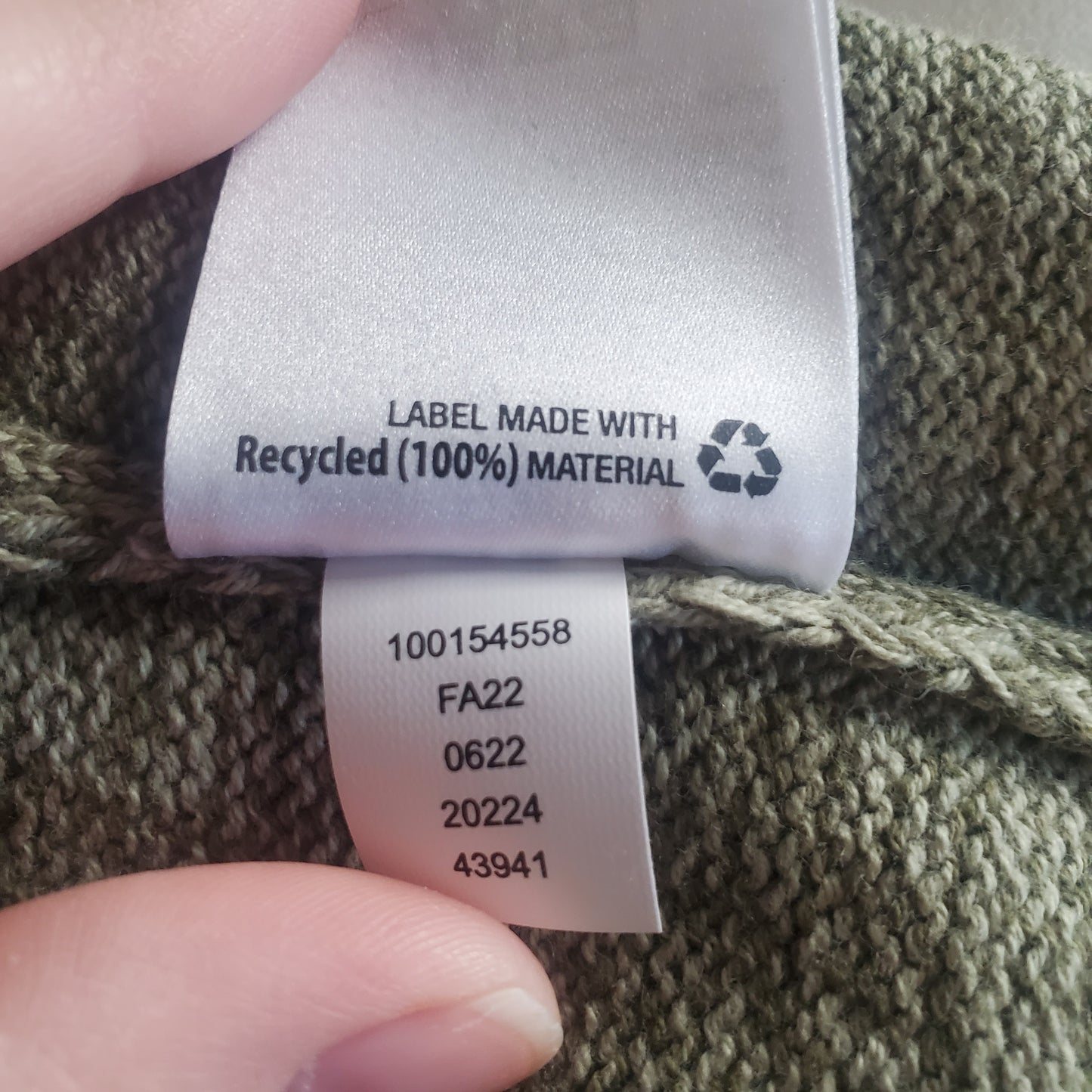 Xsmall Karen Scott hazel green pullover sweater new with tags