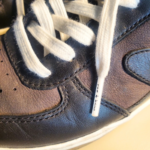 rag & bone sneakers womens size 36 black and gray US 6 mid-rise leather